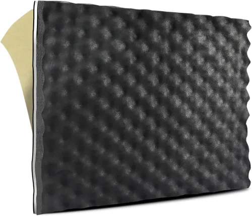 TroyStudio Amortiguador de sonido 3 en 1 para automóvil, 1 unidad de 19 x 16 x 0.7 pulgadas, panel de espuma de celda cerrada de butilo