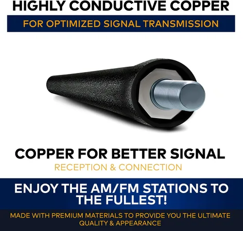 Miniatura 2 de Mástil de antena de 16 pulgadas para Toyota Corolla Matrix Prius Yaris Solara