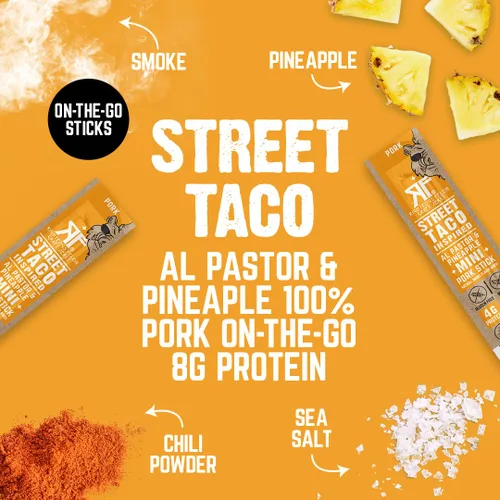 Righteous Felon Palitos de Carne Minis | Palitos de Cerdo 100% | Palitos de Carne Sin Gluten | Palitos de Cerdo Bajos en Azúcar y Altos en Proteínas