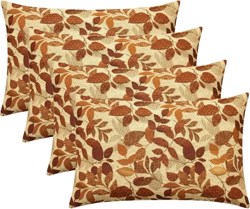 Miniatura 82 de RSH DECOR: Sunbrella - Juego de 4 almohadas lumbares, 20 x 12 pulgadas, tela de rendimiento resistente al agua y a la decoloración, fundas