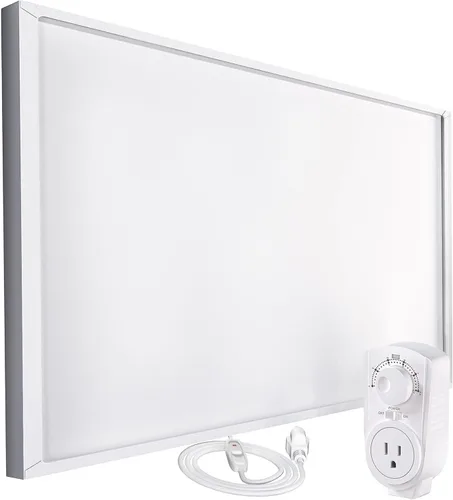 EconoHome Calentador de pared infrarrojo de 250 W, con estadísticas de enchufe, calentadores de pared radiantes, distribución rápida y uniforme del