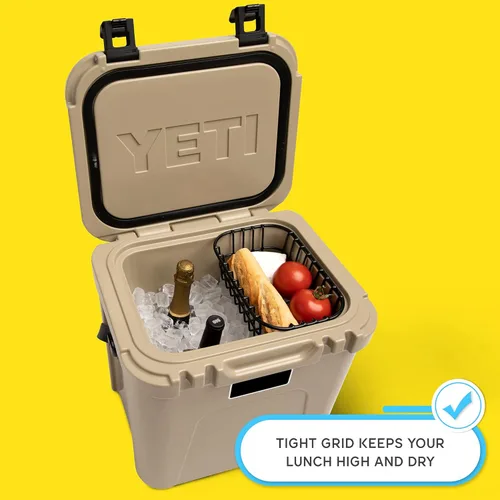 Miniatura 7 de Above Sea Level Cesta hielera para YETI Roadie 24 y YETI Roadie 32 – Bandeja de alambre seco para cofres de hielo YETI Roadie – Compatible