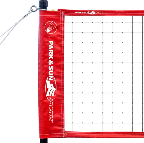 Miniatura 3 de Park & Sun Sports Sistema portátil de red de bádminton al aire libre con bolsa de transporte y accesorios: Serie deportiva