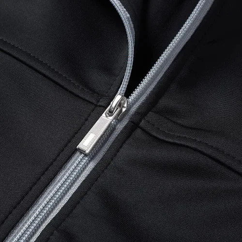 Miniatura 4 de PUMPITU Conjunto deportivo casual de manga larga para hombre, sudadera con cremallera completa, chaqueta y pantalones para correr, trajes de 2 piezas