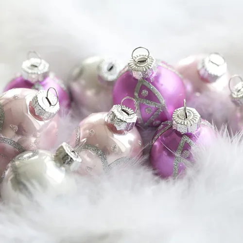 Miniatura 6 de moonoom 100 tapas redondas de adorno de Navidad, perchas de repuesto para árbol de Navidad, porcelana, cerámica o vidrio, decoraciones de bricolaje