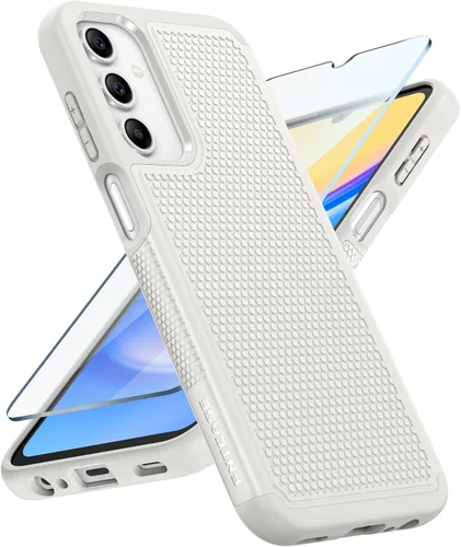 Miniatura 102 de FNTCASE Funda para teléfono Galaxy A14-5G: protección contra caídas de grado militar Samsung A14 5G, probada contra caídas de 14 pies, protector