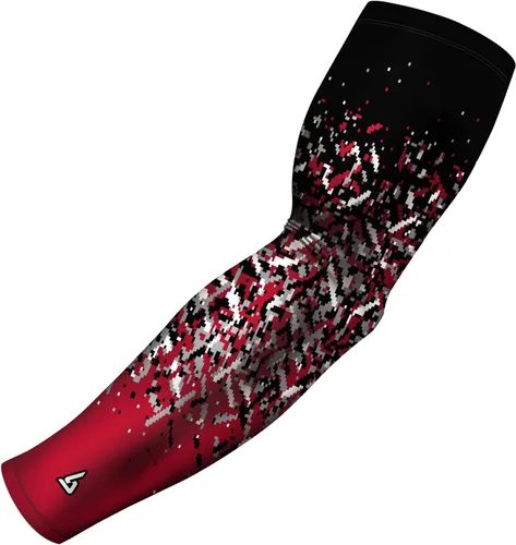 Miniatura 10 de B-Driven Sports Pro Fit - Manga de compresión para hombres, mujeres y jóvenes, baloncesto, béisbol, fútbol, diseños digitales individuales