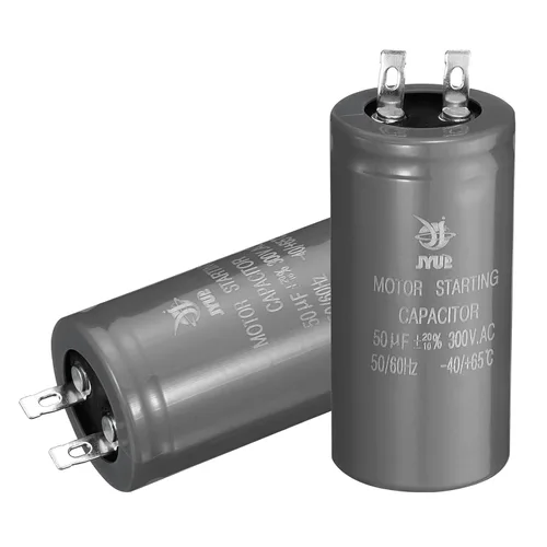 Miniatura 3 de PATIKIL Condensador de arranque del motor, CD60, 50uf 300V 50/60Hz, carcasa de aluminio, forma redonda, condensador de funcionamiento para aires
