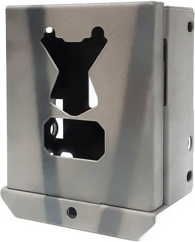 Miniatura 4 de Caja de seguridad de acero con recubrimiento en polvo antirrobo compatible con cámaras Spypoint Flex Trail (61090)