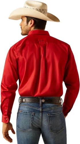 Miniatura 17 de Ariat Camisa de sarga con logotipo del equipo para hombre
