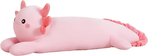 Miniatura 10 de Juguete de peluche grande de 32 pulgadas, almohada grande de peluche de gato largo y grande, regalo de peluche de gatito blanco y negro para niños