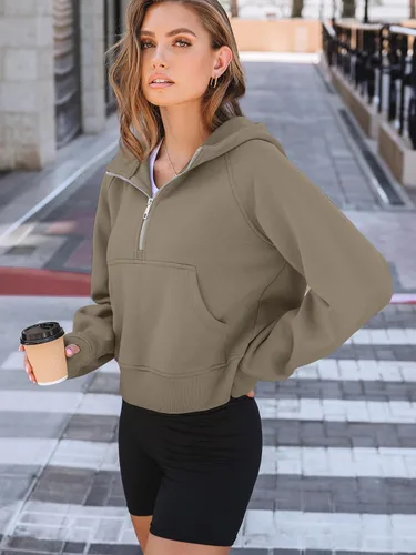 Miniatura 3 de AUTOMET Womens Hoodies Fleece Fall Fashion Outfits Workout Sweatshirts Winter Jackets Oversized Pullover Tops Clothes 2025