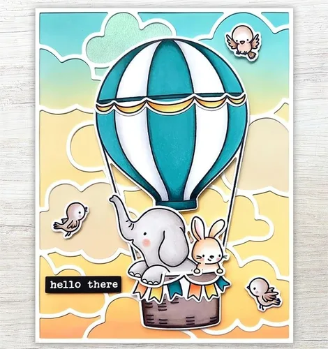 Miniatura 3 de Juego de sellos y troqueles transparentes de silicona para hacer tarjetas, plantillas cortadas para manualidades, álbumes de recortes, álbum