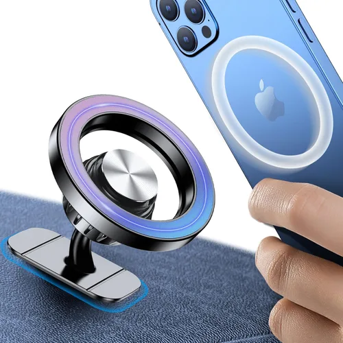 Coolpow para Soporte de Coche Magsafe【20 Imanes Fuertes】Soporte Magnético de Teléfono para Coche Soporte de Teléfono Magnético Montaje de Teléfono