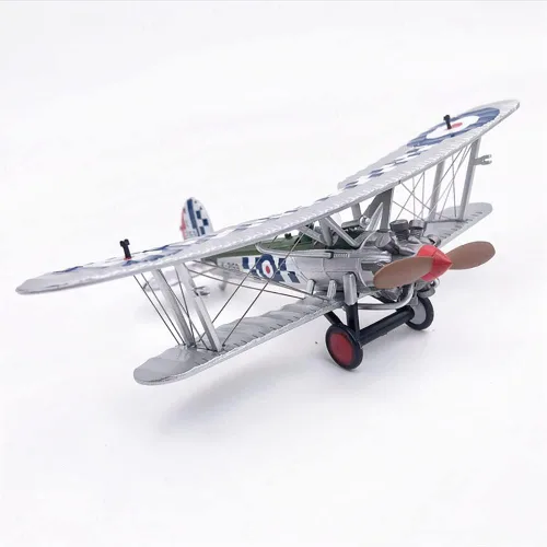 Miniatura 2 de Bristol Bulldog Biplane 1/72 Modelo de avión fundido a presión (Bristol Bulldog)