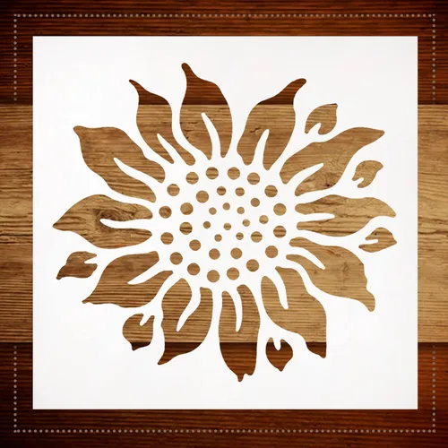 Miniatura 6 de Plantilla de flores pequeñas para pintar DIY plantillas decorativas de dibujo bohemio plantilla de pintura reutilizable para paredes muebles