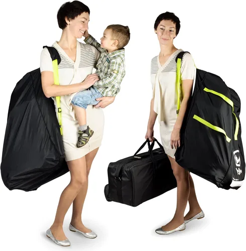 Miniatura 7 de V VOLKGO Bolsa de Viaje para Asiento de Coche para Avión con Correas Acolchadas de Mochila para el Hombro, Bolsa de Facturación en Puerta, Bolsas