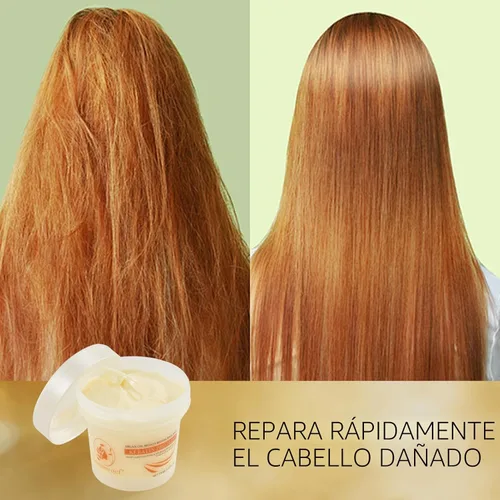 Miniatura 5 de Máscara de cabello de colágeno, máscara de cabello con aceite de argán de reparación profunda y acondicionador para el tratamiento del cabello