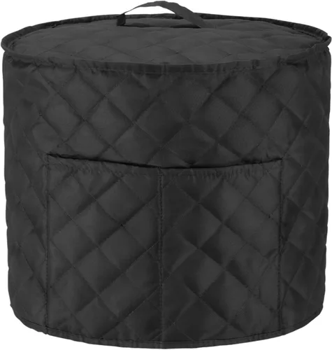 Miniatura 8 de LUXJA Cubierta antipolvo compatible con olla instantánea de 6 cuartos de galón, funda de tela con bolsillos para olla instantánea