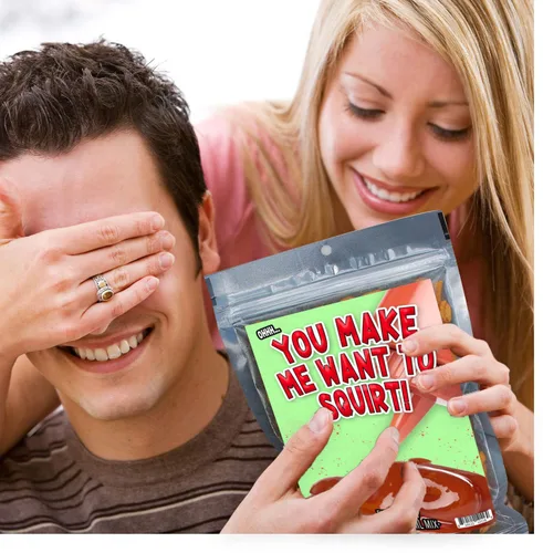 Miniatura 4 de You Make Me Want to Squirt - Trail Mix - Regalo de broma con temática de ketchup - Regalos para los amantes del ketchup - Regalo para esposos que