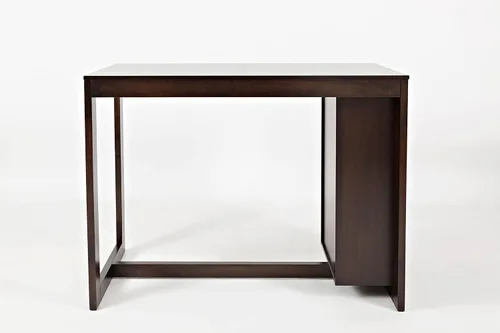 Jofran: , Tribeca, mesa de comedor de altura de mostrador, 55.88cmde ancho x 121.92cmde profundidad x 91.44cmH, acabado Merlot, (juego de 1)
