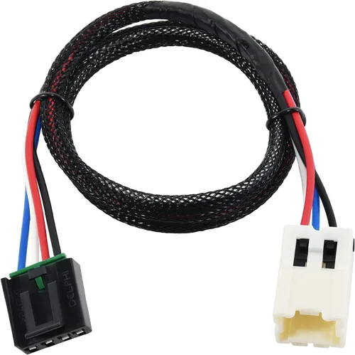RED WOLF Adaptador de conector de arnés de cableado para controlador de freno de remolque compatible con Nissan Froniter/Titan/Armada 2004-2020,