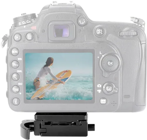 Miniatura 3 de Placa de liberación rápida compatible con estilo ARCA para accesorios de trípode de cámara DSLR