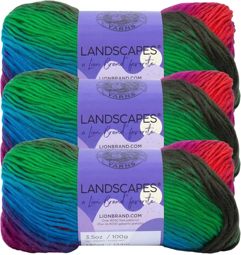 Miniatura 15 de Lion Brand Yarn - Hilo Landscapes (1 madeja), Desert Spring