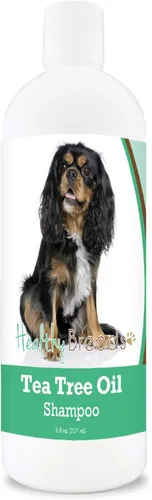Miniatura 14 de Healthy Breeds Doberman Pinscher Champú de aceite de árbol de té, formulado para piel seca e irritada, reduce la caspa, aroma a gaulteria, 8 onzas