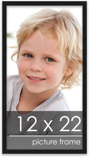 Miniatura 40 de Poster Palooza Marco de fotos cuadrado de madera negro contemporáneo de 3 x 3 con plexiglás acrílico UV, parte trasera de tablero de espuma