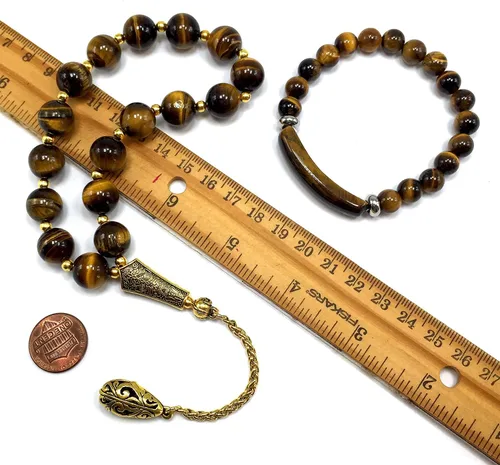 Miniatura 8 de Diseño: cuentas de oración relajantes para aliviar el estrés, cuentas de oración, EFE Tesbih, Maskot Tesbih, Tasbih, Rosario