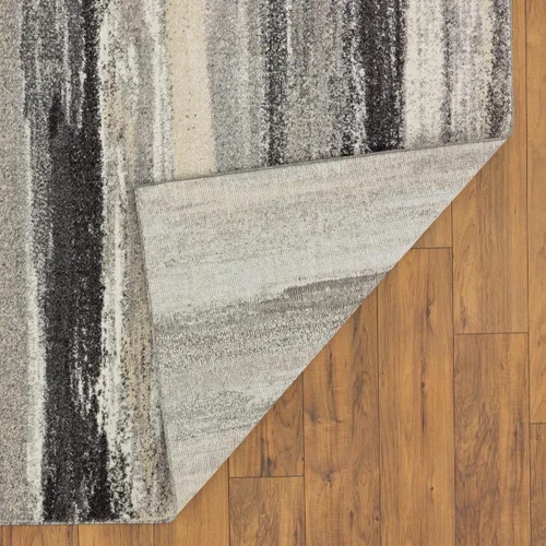 Miniatura 7 de LUXE WEAVERS Lagos Collection 7501 - Alfombra abstracta beige de 2 x 3