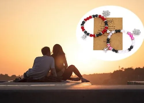 Miniatura 4 de ZhxshwHdd Pulseras a juego para mejores amigos, araña, parejas, relación, mejores amigos, pulseras a juego para Bf y novia, pulseras de amistad