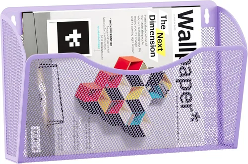 Miniatura 9 de EasyPAG Mesh Collection organizador de archivos y cartas para montar en pared, Negro