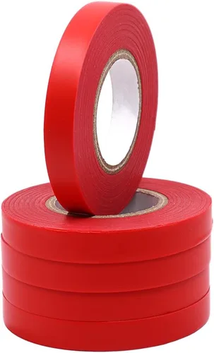 Miniatura 5 de Zenport Cinta de corbata roja para plantas ZL0012R, 20 rollos, 50 pies