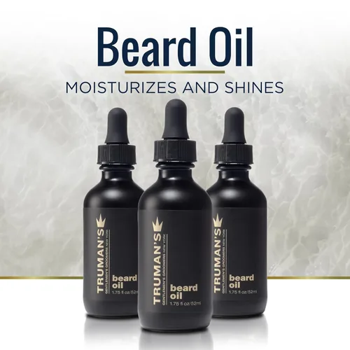 Miniatura 3 de Truman's Gentlemen's Groomers Aceite para barba con aceites de aguacate y menta - 1.75 oz
