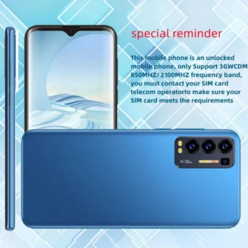Miniatura 2 de Teléfono celular desbloqueado de 6.52 pulgadas para Android, teléfono celular desbloqueado S88U, tarjeta SIM dual, 1 GB RAM 16 GB ROM, compatible
