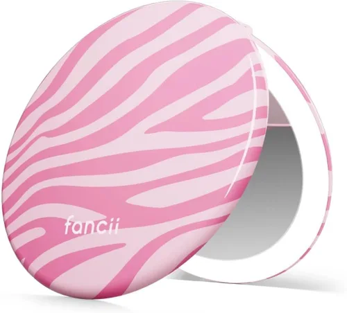 Miniatura 9 de Fancii Taylor espejo de maquillaje de viaje con luz LED, recargable, aumento 10x/1x, sistema de iluminación Tru-Glow, XL grande de 5 pulgadas
