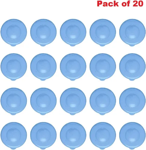 Miniatura 2 de AquaNation Reemplazo de tapa de rocío: 2.165 in a presión para botellas de agua de 3 y 5 galones, a prueba de fugas, reutilizables, sin BPA