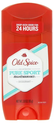 OLD SPICE Antitranspirante y desodorante de alta resistencia, Pure Sport, 3 onzas (paquete de 4)