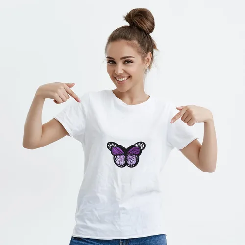 Miniatura 4 de 36 Piezas Parches de Mariposa para Planchar, Parche Bordado para Coser/Planchar Aplique para Ropa, Vestido, Sombrero, Jeans, Accesorios DIY