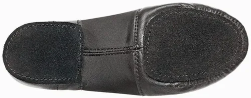 Miniatura 5 de Zapatos de jazz con suela de cuero, sin cordones, para niñas y niños (niños pequeñosniños grandes)