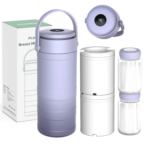 Miniatura 9 de Enfriador portátil de leche materna para exteriores, enfriamiento completo de 360° mantiene la leche fresca durante 24 horas, enfriador de leche