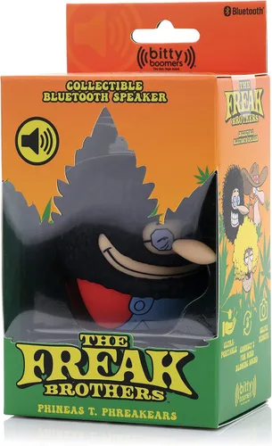 Miniatura 5 de Bitty Boomers The Freak Brothers: Phineas T. Phreakears - Mini altavoz Bluetooth, multicolor