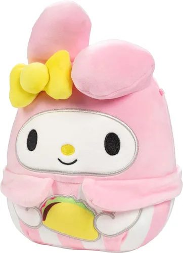 Miniatura 2 de Squishmallows Peluche de la serie My Melody with Taco Food Truck de 8 pulgadas, Kellytoy oficial, juguete coleccionable suave y esponjoso de Hello