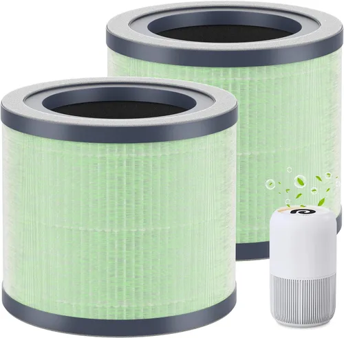 SAKEGDY Filtro de repuesto TR-8080 compatible con purificador de aire Dreamegg TR-8080, número de pieza RF001, filtración 4 en 1 con filtro
