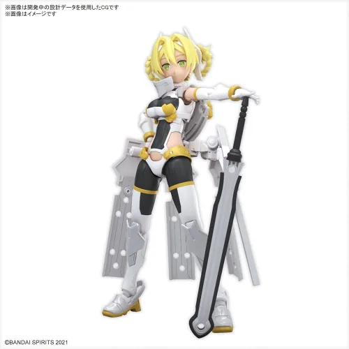 Miniatura 2 de Bandai Hobby - 30 Minute Sisters - #13 SIS-F00 Yufia (Color A) 30 MS Model Kit