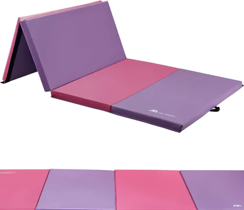 Colchoneta de gimnasia con cuña de queso, vaso octágono, varios tamaños de habilidad para rodar, resortes de mano, curva hacia atrás, salto mortal,