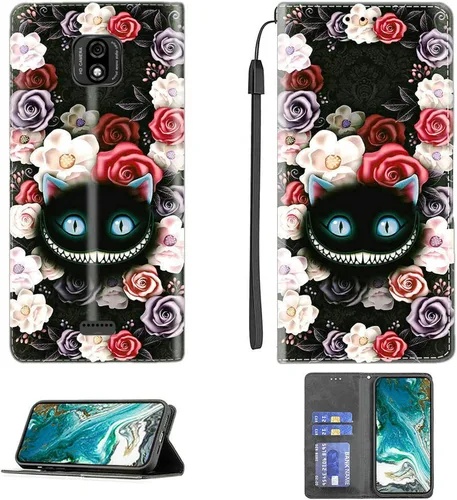 Miniatura 216 de Funda para Moto One Zoom compatible con Motorola One Zoom Phone Case Flip Stand Cover Magnetic Close YHD