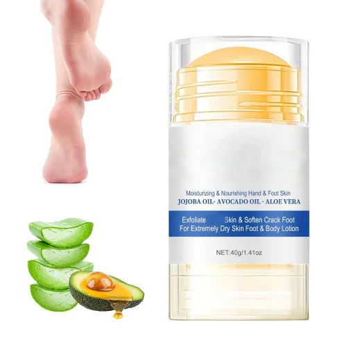 Crema Hidratante y Anti-Grietas para Pies con 60% de Urea, Crema Hidratante y Relajante para Pies Mejorada 2025 y Alivia la Grieta y Sequedad, Crema